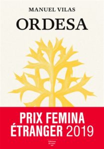Prix Fémina étranger 2019 : Ordesa de Manuel Vilas