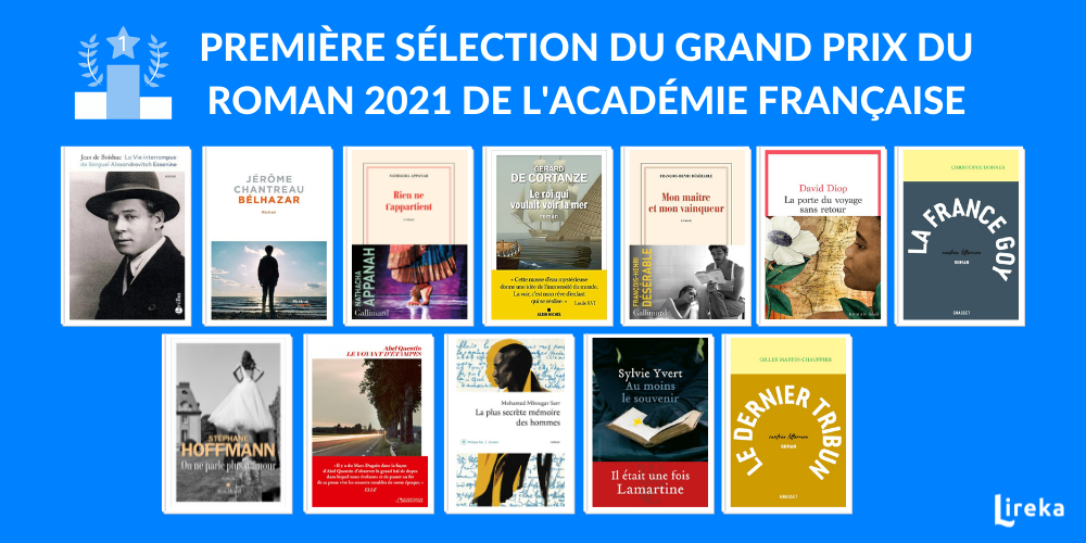sélection livres prix académie française